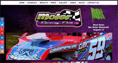Desktop Screenshot of molerracewaypark.com